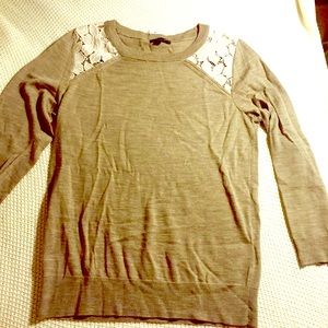 J. Crew Tippi Sweater in lace, sz. M like new